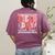 Field Day Red Team Outdoor Field Day Games For Kids Teacher Women's Comfort Colors T-Shirt Back Print Berry