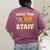Field Trip Teacher Field Women's Comfort Colors T-Shirt Back Print Berry