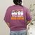 Fifth Grade Boo Crew Halloween Teacher Costume Women's Comfort Colors T-Shirt Back Print Berry Fifth Grade Boo Crew Halloween Teacher Costume Women's Comfort Colors T-Shirt Back Print Berry