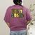 First 1St Grade Camo Camouflage Boy Teacher Back To School Women's Comfort Colors T-Shirt Back Print Berry