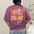 First Grade Dream Retro Team Fall Halloween Spooky Teachers Women's Comfort Colors T-Shirt Back Print Berry First Grade Dream Retro Team Fall Halloween Spooky Teachers Women's Comfort Colors T-Shirt Back Print Berry