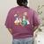 Floral Beakers Chemistry Lab Teacher Women's Comfort Colors T-Shirt Back Print Berry Floral Beakers Chemistry Lab Teacher Women's Comfort Colors T-Shirt Back Print Berry
