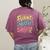Fluent In Math And Sarcasm Math Teacher Appreciation Women's Comfort Colors T-Shirt Back Print Berry