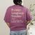 Foreign Language Teacher Like A Normal Teacher Women's Comfort Colors T-Shirt Back Print Berry Foreign Language Teacher Like A Normal Teacher Women's Comfort Colors T-Shirt Back Print Berry