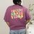 Fourth Grade Vibes Hello Team 4th Grade Teacher Kids Retro Women's Comfort Colors T-Shirt Back Print Berry Fourth Grade Vibes Hello Team 4th Grade Teacher Kids Retro Women's Comfort Colors T-Shirt Back Print Berry