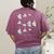 Fractions Math Teacher Ghost Math Halloween Humorous Women's Comfort Colors T-Shirt Back Print Berry Fractions Math Teacher Ghost Math Halloween Humorous Women's Comfort Colors T-Shirt Back Print Berry