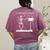 Funny Skeleton Music Teacher I'Ll Wait Until It's Quiet Women's Comfort Colors T-Shirt Back Print Berry