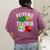 Future Teacher With Canyon And Book Teacher Men Women Girls Kids Women's Comfort Colors T-Shirt Back Print Berry Future Teacher With Canyon And Book Teacher Men Women Girls Kids Women's Comfort Colors T-Shirt Back Print Berry