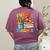 Future Teacher Costume For Kids Back To School Boy Girl Women's Comfort Colors T-Shirt Back Print Berry Future Teacher Costume For Kids Back To School Boy Girl Women's Comfort Colors T-Shirt Back Print Berry