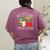 Future Teacher Costume Tee For Men Women Adults And Kids Women's Comfort Colors T-Shirt Back Print Berry Future Teacher Costume Tee For Men Women Adults And Kids Women's Comfort Colors T-Shirt Back Print Berry