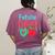 Future Teacher Education Student Women's Comfort Colors T-Shirt Back Print Berry Future Teacher Education Student Women's Comfort Colors T-Shirt Back Print Berry