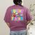 Future Teacher Kid's Career Women's Comfort Colors T-Shirt Back Print Berry Future Teacher Kid's Career Women's Comfort Colors T-Shirt Back Print Berry
