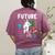 Future Teacher School Teacher Female Women's Comfort Colors T-Shirt Back Print Berry Future Teacher School Teacher Female Women's Comfort Colors T-Shirt Back Print Berry