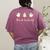 Ghost Ballet Dancer Halloween Dance Teacher Pas De Boo-Rée Women's Comfort Colors T-Shirt Back Print Berry Ghost Ballet Dancer Halloween Dance Teacher Pas De Boo-Rée Women's Comfort Colors T-Shirt Back Print Berry