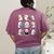 Ghosts With Books Library Halloween Men Women Kids Teacher Women's Comfort Colors T-Shirt Back Print Berry Ghosts With Books Library Halloween Men Women Kids Teacher Women's Comfort Colors T-Shirt Back Print Berry