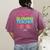 In My Glowing Teacher Era Groovy Colorful Bright Women's Comfort Colors T-Shirt Back Print Berry In My Glowing Teacher Era Groovy Colorful Bright Women's Comfort Colors T-Shirt Back Print Berry