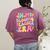 In My Glowing Teacher Era Teaching Back To School Women's Comfort Colors T-Shirt Back Print Berry In My Glowing Teacher Era Teaching Back To School Women's Comfort Colors T-Shirt Back Print Berry