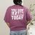 You Gon Learn Today Teacher Teaching Women's Comfort Colors T-Shirt Back Print Berry You Gon Learn Today Teacher Teaching Women's Comfort Colors T-Shirt Back Print Berry