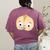 Good Egg Teacher Halloween Costume Group The Cool Bean Women's Comfort Colors T-Shirt Back Print Berry