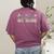 Groovy ECSE Early Childhood Special Education Teacher Women's Comfort Colors T-Shirt Back Print Berry