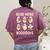 Groovy Halloween Ghost Read More Boooooks Librarian Teacher For Men Women Kids Women's Comfort Colors T-Shirt Back Print Berry Groovy Halloween Ghost Read More Boooooks Librarian Teacher For Men Women Kids Women's Comfort Colors T-Shirt Back Print Berry