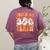 Groovy Teacher Halloween Trick Or Teach Ghost Men Women Kids Women's Comfort Colors T-Shirt Back Print Berry Groovy Teacher Halloween Trick Or Teach Ghost Men Women Kids Women's Comfort Colors T-Shirt Back Print Berry