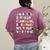 Halloween Alphabet ABCs Learning Kindergarten Teacher Men Women Kids Women's Comfort Colors T-Shirt Back Print Berry