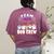 Halloween Costume Team SPED Teacher Special Education Women's Comfort Colors T-Shirt Back Print Berry