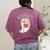 Halloween Cute Ghost Book Reading Teacher Women's Comfort Colors T-Shirt Back Print Berry Halloween Cute Ghost Book Reading Teacher Women's Comfort Colors T-Shirt Back Print Berry