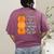 Halloween Teacher Shirt I Teach The Cutest Pumpkins In Patch Men Women Kids Women's Comfort Colors T-Shirt Back Print Berry