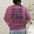 Halloween History Teacher Prisoner Costume Women's Comfort Colors T-Shirt Back Print Berry