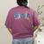 Hanukkah Leopard Plaid Teacher Chanukah Jewish Women Men Women's Comfort Colors T-Shirt Back Print Berry