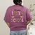 Happy 100th Day Of School Leopard Print Teacher Student Kids Women's Comfort Colors T-Shirt Back Print Berry Happy 100th Day Of School Leopard Print Teacher Student Kids Women's Comfort Colors T-Shirt Back Print Berry