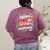 Happy 67 Days Of School Meme 100 Day Of School Teacher 6 7 Women's Comfort Colors T-Shirt Back Print Berry