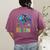 Happy First Day Of School Fish Rainbows Teacher Be Kind Women's Comfort Colors T-Shirt Back Print Berry