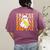 Happy Fri-Yay Friday Lovers Groovy Teacher Life Halloween Women's Comfort Colors T-Shirt Back Print Berry Happy Fri-Yay Friday Lovers Groovy Teacher Life Halloween Women's Comfort Colors T-Shirt Back Print Berry