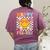 Happy Fri-Yay Groovy Teacher Friday Weekend Fri Yay Women's Comfort Colors T-Shirt Back Print Berry Happy Fri-Yay Groovy Teacher Friday Weekend Fri Yay Women's Comfort Colors T-Shirt Back Print Berry