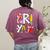 Happy Fri-Yay Teacher Back To School Friday Lovers Women's Comfort Colors T-Shirt Back Print Berry Happy Fri-Yay Teacher Back To School Friday Lovers Women's Comfort Colors T-Shirt Back Print Berry
