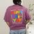 Happy Fri-Yay Teacher Life Weekend Pun Happy Friday Women's Comfort Colors T-Shirt Back Print Berry Happy Fri-Yay Teacher Life Weekend Pun Happy Friday Women's Comfort Colors T-Shirt Back Print Berry