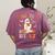 Haunted By 67 Boo Ghost Teacher 6 7 Halloween Costume Women's Comfort Colors T-Shirt Back Print Berry Haunted By 67 Boo Ghost Teacher 6 7 Halloween Costume Women's Comfort Colors T-Shirt Back Print Berry