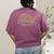 Heidelberg Germany Art Men Women Women's Comfort Colors T-Shirt Back Print Berry