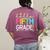 Hello Fifth Grade Teacher Student 5th Grade Back To School Women's Comfort Colors T-Shirt Back Print Berry Hello Fifth Grade Teacher Student 5th Grade Back To School Women's Comfort Colors T-Shirt Back Print Berry