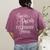 Hocus Pocus Everybody Focus Teacher Halloween Shirt Women's Comfort Colors T-Shirt Back Print Berry