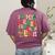In My Holly Xmas Jolly Teacher Era Teacher Vibes Christmas Women's Comfort Colors T-Shirt Back Print Berry In My Holly Xmas Jolly Teacher Era Teacher Vibes Christmas Women's Comfort Colors T-Shirt Back Print Berry