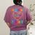 Homebound Teacher Appreciation Week Back To School Heart Women's Comfort Colors T-Shirt Back Print Berry