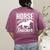 Horse Riding Teacher Rider Lover Equestrian Men Women Kids Women's Comfort Colors T-Shirt Back Print Berry