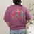 HUGvyn Square Root 4489 Math Teacher 67 Meme Halloween Women's Comfort Colors T-Shirt Back Print Berry