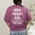 I'Ll Even Do That's Where I Draw The Line Math Teacher Joke Women's Comfort Colors T-Shirt Back Print Berry