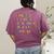 Inclusive Teacher Diversity Inclusion Empathy Teacher Team Women's Comfort Colors T-Shirt Back Print Berry