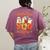Insurance Boo Crew Halloween Spooky Costume Teacher Women's Comfort Colors T-Shirt Back Print Berry Insurance Boo Crew Halloween Spooky Costume Teacher Women's Comfort Colors T-Shirt Back Print Berry